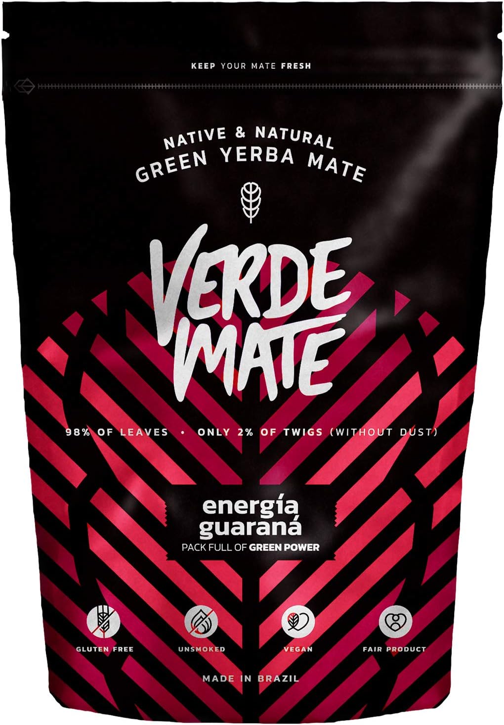 Yerba matè Verde Mate Green Energia 500g Verde Maté Vert Energia