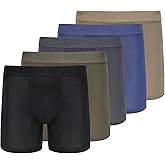 PUMA Men's 360 Sport Mesh 5 Pack Boxer Briefs