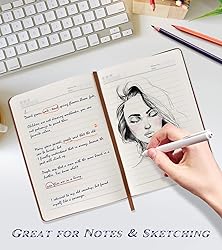 Biuwory Lined Journal Notebook for Women Men,256