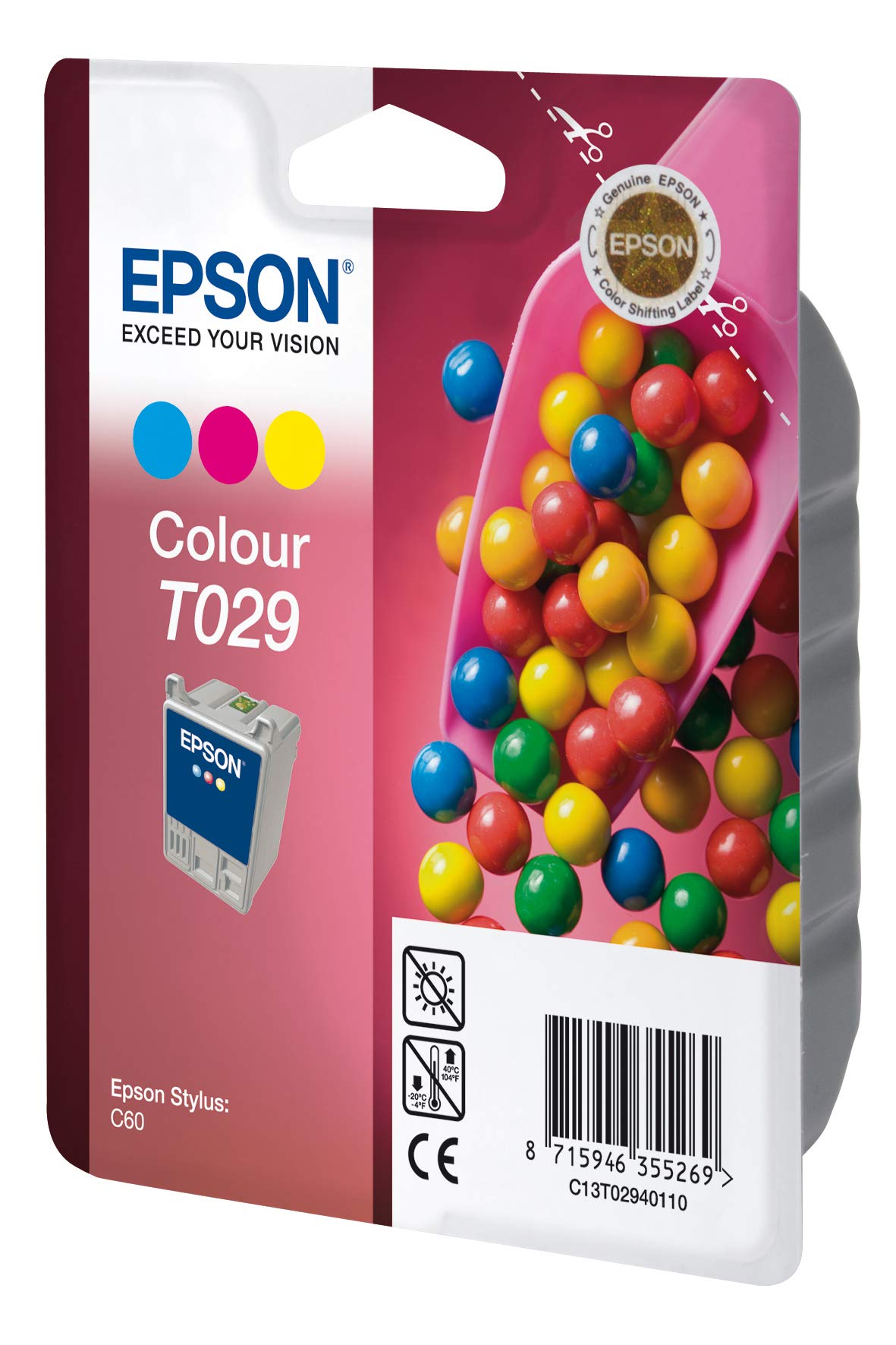Epson Original Colour Ink Cartridge T029201 T029