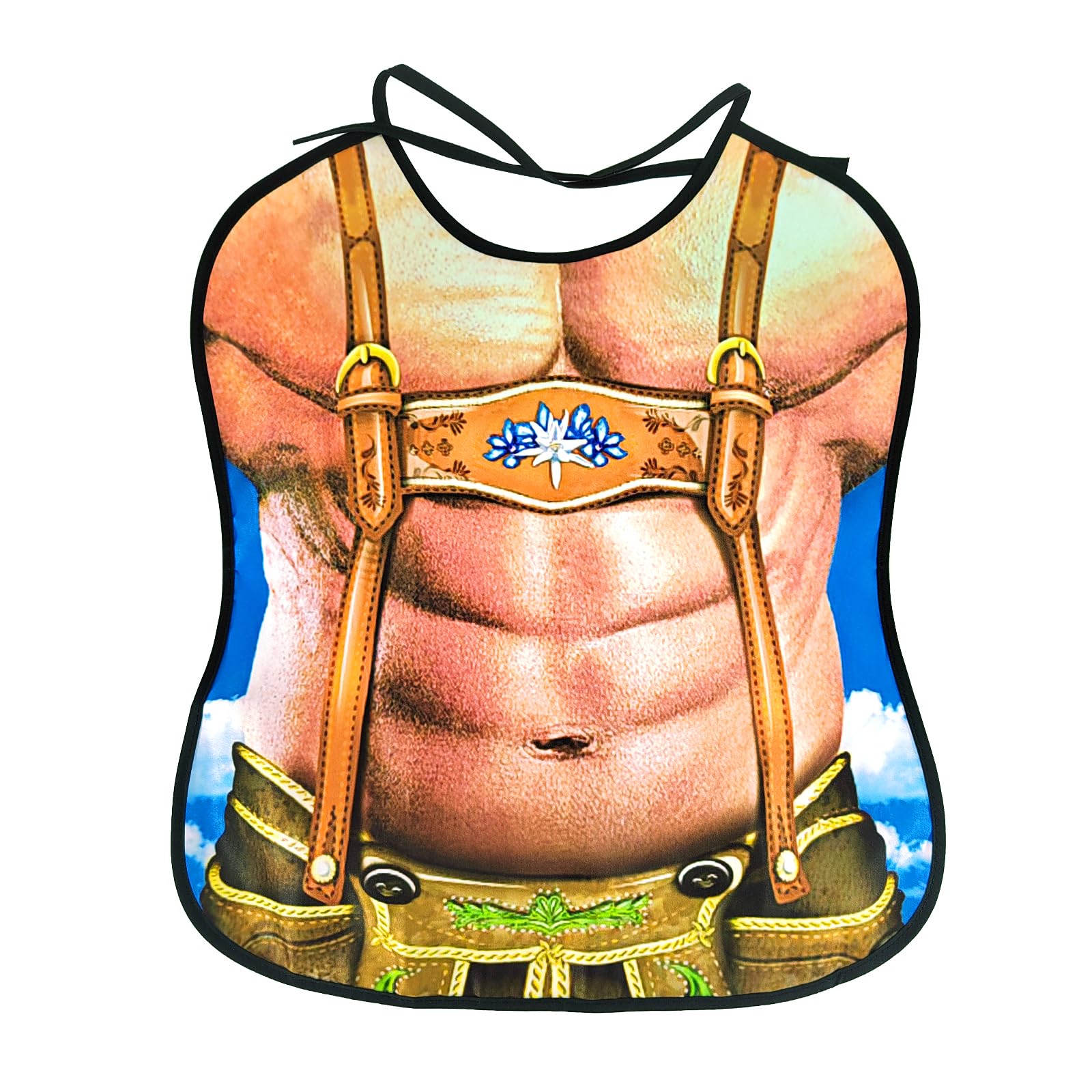 EQLEF Funny Adult Bibs, Funny Bibs for Men Women Washable Clothing Protectors Novelty Bibs for Party Gifts (B)