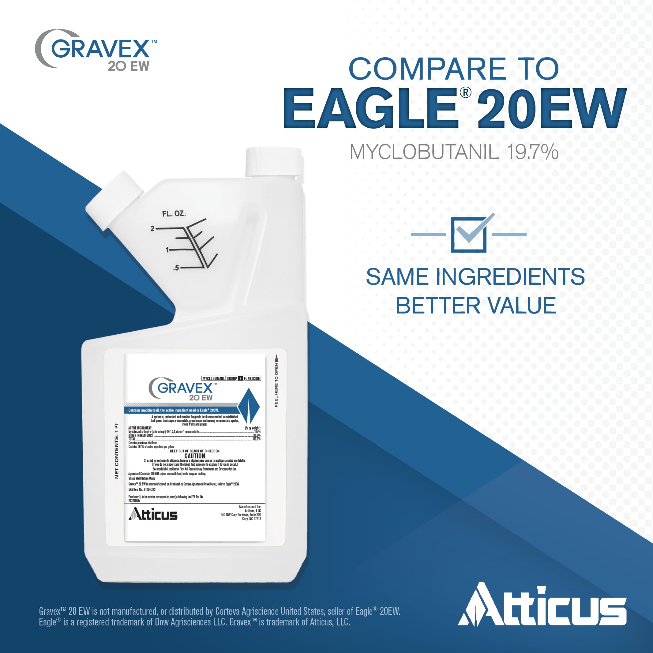 Mua Atticus Gravex 20EW Fungicide (16 oz) - Myclobutanil 19.7% ...