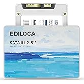 Ediloca ES580E 1TB SSD SATA III 6Gb/s 2.5" Internal Solid State Drive, Read Speed up to 560MB/sec, Compatible with PC/Laptop/