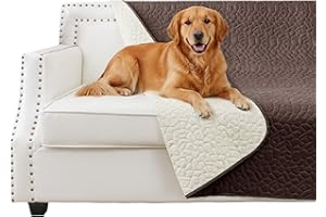 Secfeeling Waterproof Dog Blanket, Anti-Slip Pet Couch Sofa Cover Washable Bed Furniture Protector for Hair Resistant-68x82,C