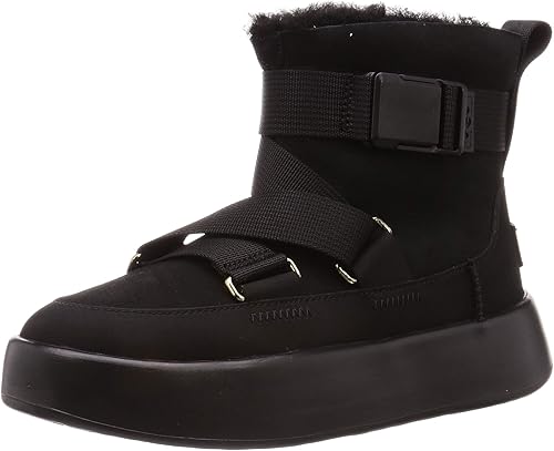 leather uggs with buckle