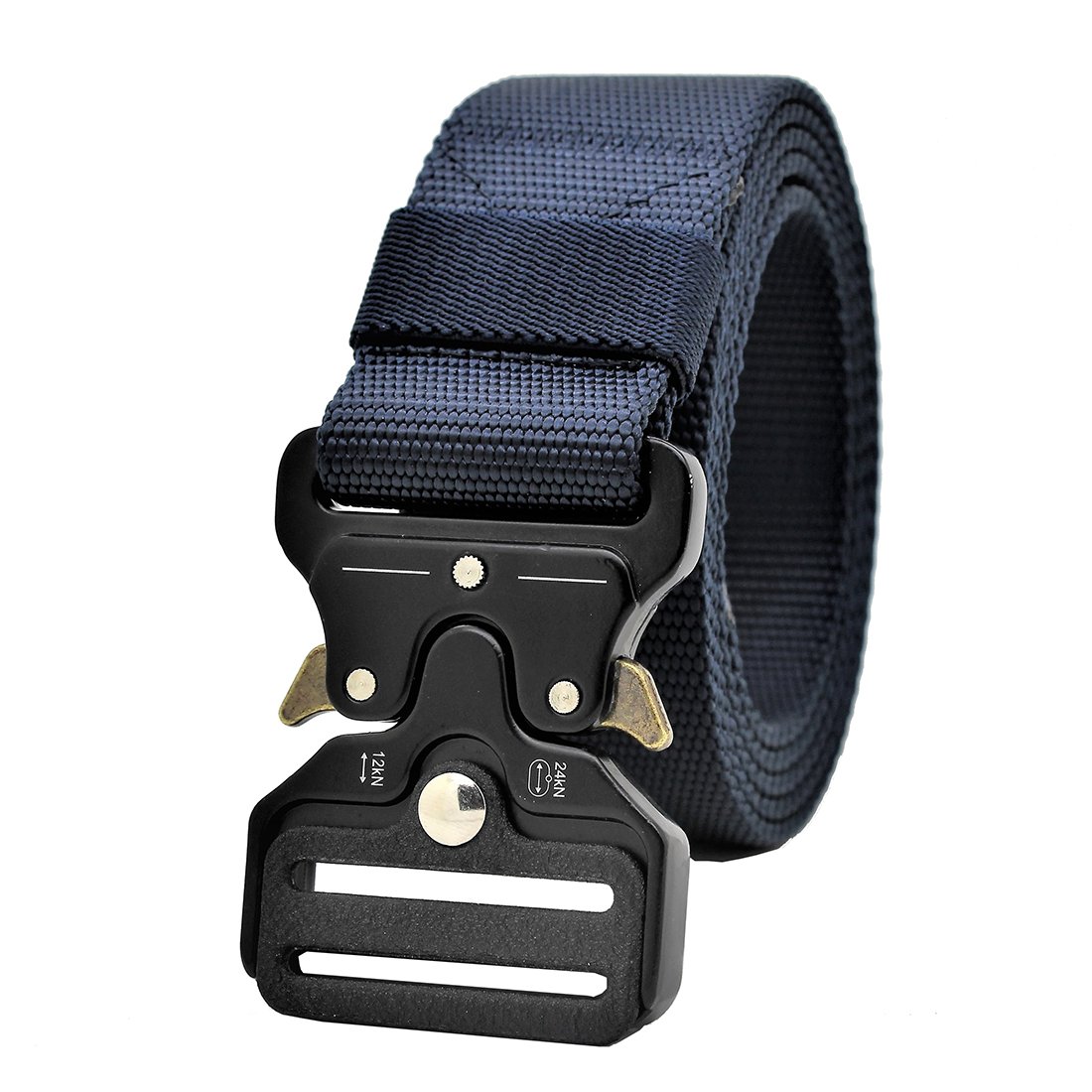 Tactical Rigger MOLLE Belt Quick Release Gear Clip Metal Buckle Compact