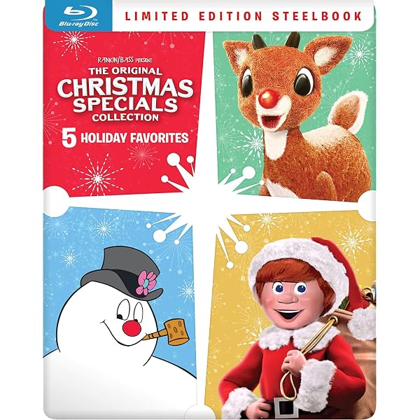 Frosty The Snowman Blu-ray Deluxe Edition - Jimmy Durante, Rankin/Bass, NEW Sealed