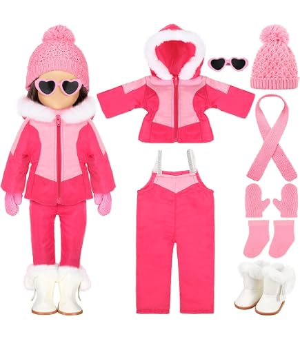Ropa Para Muñeca De 17 Cm - 4 Piezas (sombrero, Bolso, Ropa, Tocado), Disfraces Para Muñecas De Peluche, Accesorios Para Manualidades O Regalo
