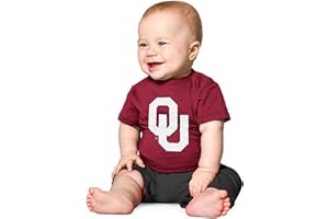 Little King NCAA Infant Big Logo T-Shirt-Boys & Girls-100% Cotton- Sizes 6M 12M 18M