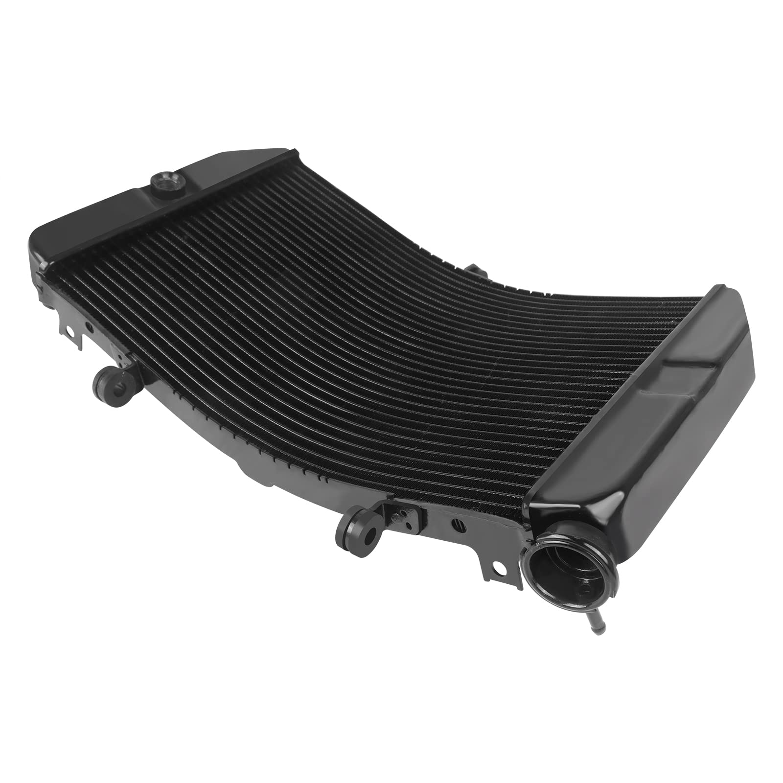 Photo 1 of Worldmotop Aluminum Cooling Radiator Compatible with Suzuki GSXR600 GSXR750 GSX-R 600 750 2001-2003 K1 Engine Radiator Cooler (A)