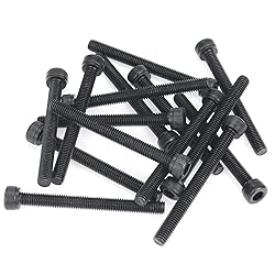 35 Pieces M5 x 50mm Socket Head Cap Screws, Thread