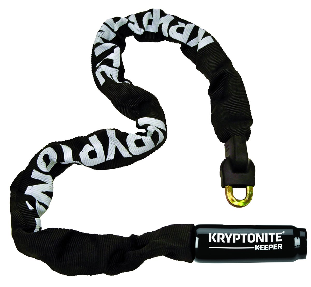 Kryptonite Keeper 785 Integrated Bicycle Lock Chain Bike Lock, 33.5-Inch, Black