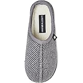 Lucky Brand Boys Micro Suede Sherpa Clog Slippers Warm Cozy Indoor Outdoor Slip On House Shoes Plush Lined Comfort Clogs