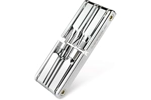 MARQUE 10 in 1 Bike Multitool - Mini 10 Bicycle Multi Tool Repair Kit for Road and Mountain Bikes. Pocket size with slim and portable profile for easy storage during road cycling and MTB-cyclist gift