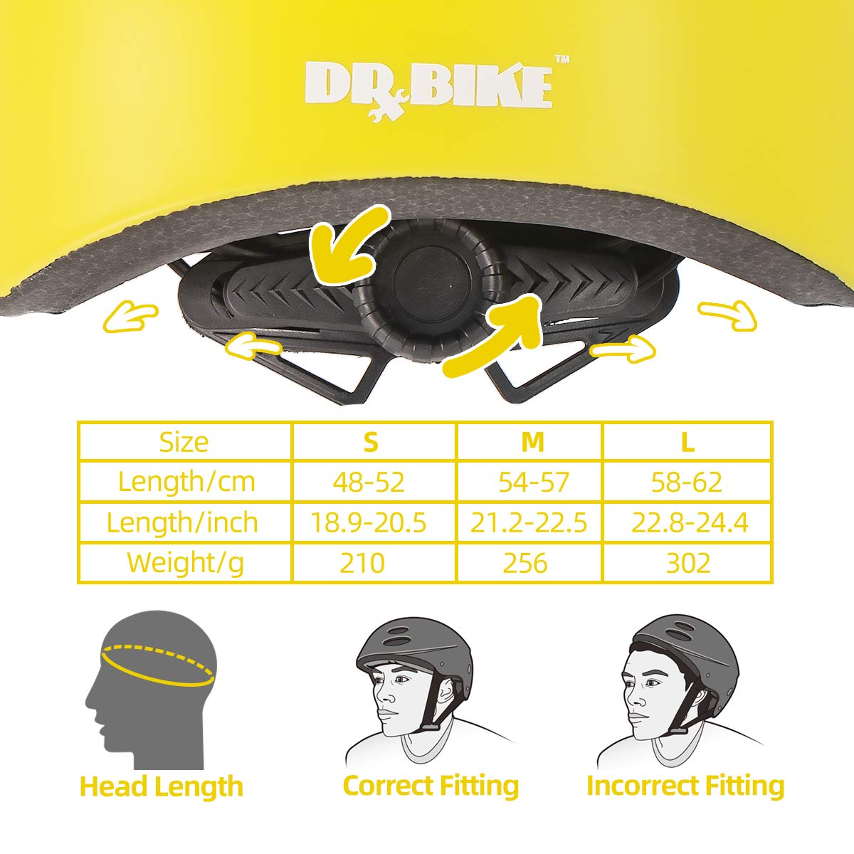 DRBIKE Kids Bike Helmet for Toddlers and Kids Ages 3-8, Adjustable Multi-Sport Boys Girls Helmet for Cycling Snowboard Roller Skating Scooter, Multiple Colors