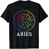 Aries Zodiac Sign Aries Birthday Aries Astrology T-Shirt