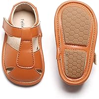 baby boy leather sandals