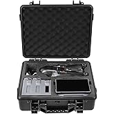 TOPEIUS Mavic 4 Pro Waterproof Hard Carrying Case for DJI Mavic 4 Pro, Hold RC2 (RC2 Pro)+Parallel Charging Hub+ 240W Power Adapter (Mavic 4 Pro Hard Case)