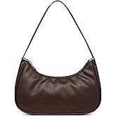 Afashor Shoulder Bags for Women Vegan Leather Hobo Sling Tote Handbag Retro Clutch Purse with Zipper Closure | Retro, with Zipper Closure