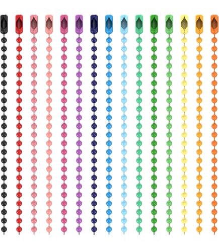 100 Collares De Cadena De Bolas A Granel, Cuentas Navideñas | Meses Sin