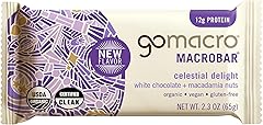 Gomacro, Organic Macrobar White Chocolate And Macadamia