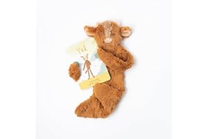 Slumberkins Yak Snuggler & Affirmation Card Bundle | Promotes Self-Acceptance & Positive Self-Talk | Social Emotional Tools for Ages 0+ (Yak Snuggler Plush + Affirmation Card)