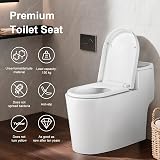 GRIFEMA G951 Toilet Seat Premium Antibacterial UF Material Quiet Close view 7