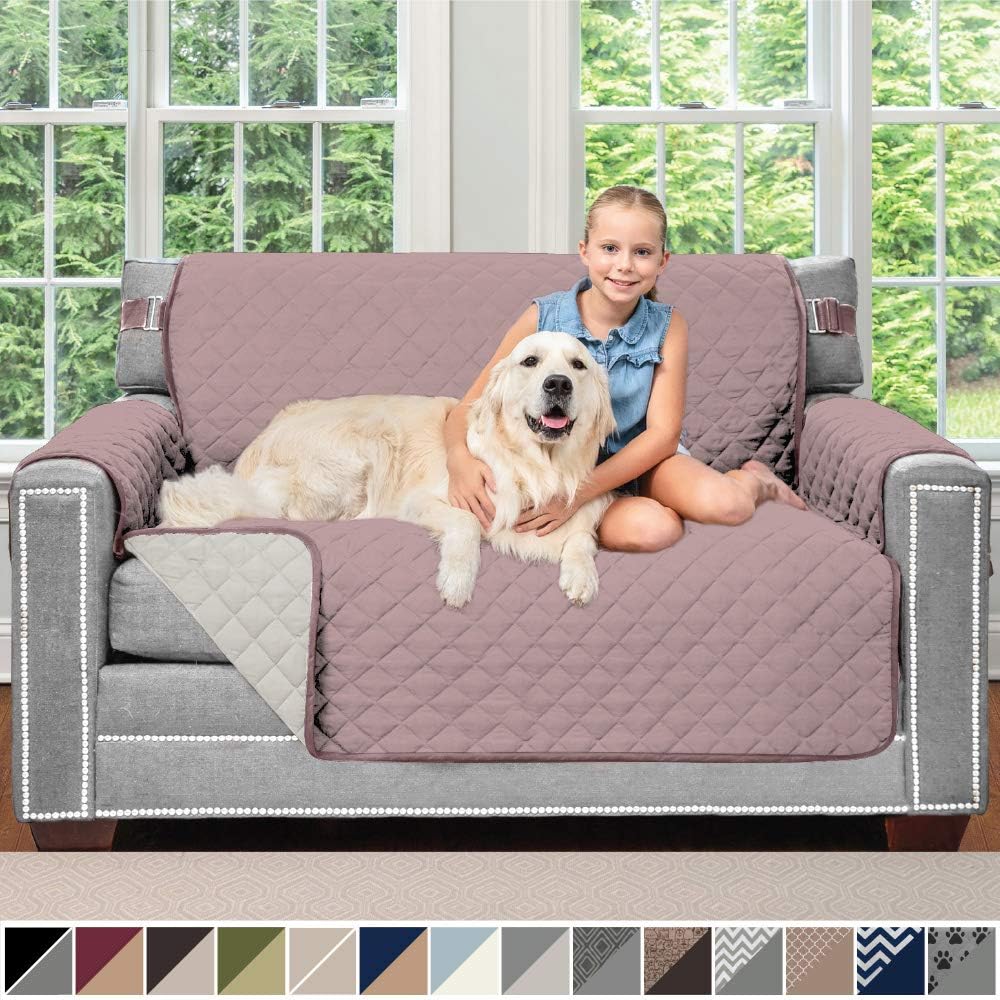 Best Pink Love Sofa Cover