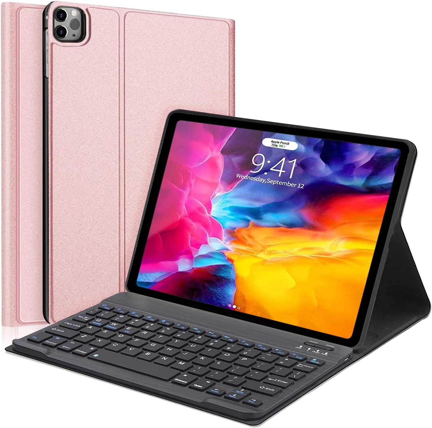 SENGBIRCH iPad Pro 11 Keyboard Case 2020/2018, Wireless