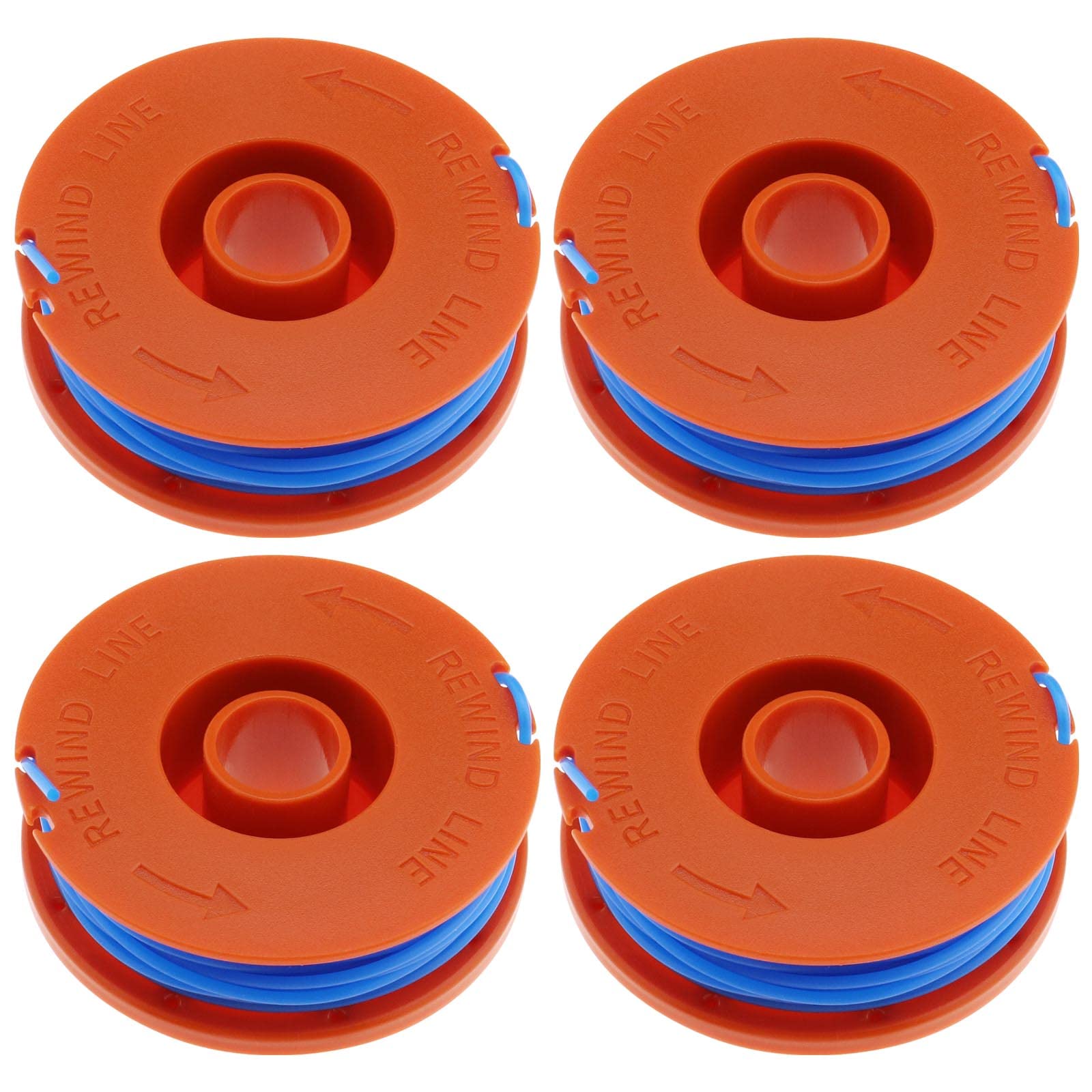 VGOL 4PCS Spool Line 5137651-90 FLY020 Compatible with Flymo Mini Trim Multi Trim Series Lawn Mowers 10m Wire Length 1.6mm Wire Diameter