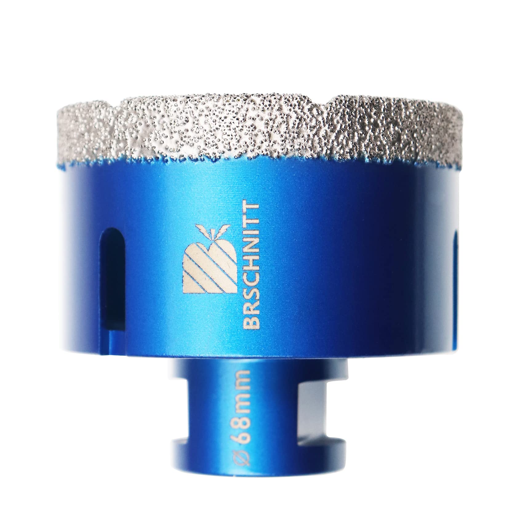 Diamond Drill Bit 68mm,BRSCHNITT 1pc M14 Vacuum Brazed Diamond Tip Drill Bit for Tile Porcelain Stoneware Ceramic Marble Granite Drilling,Suitable For Angle Grinders — image 1