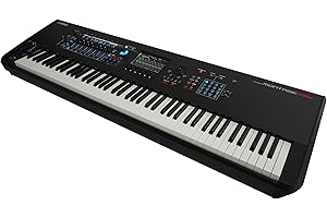 Yamaha Montage M8X 88-Key Flagship Music Synthesizer with GEX action featuring Polyphonic Aftertouch for New Sound Exploration and Expressive Control