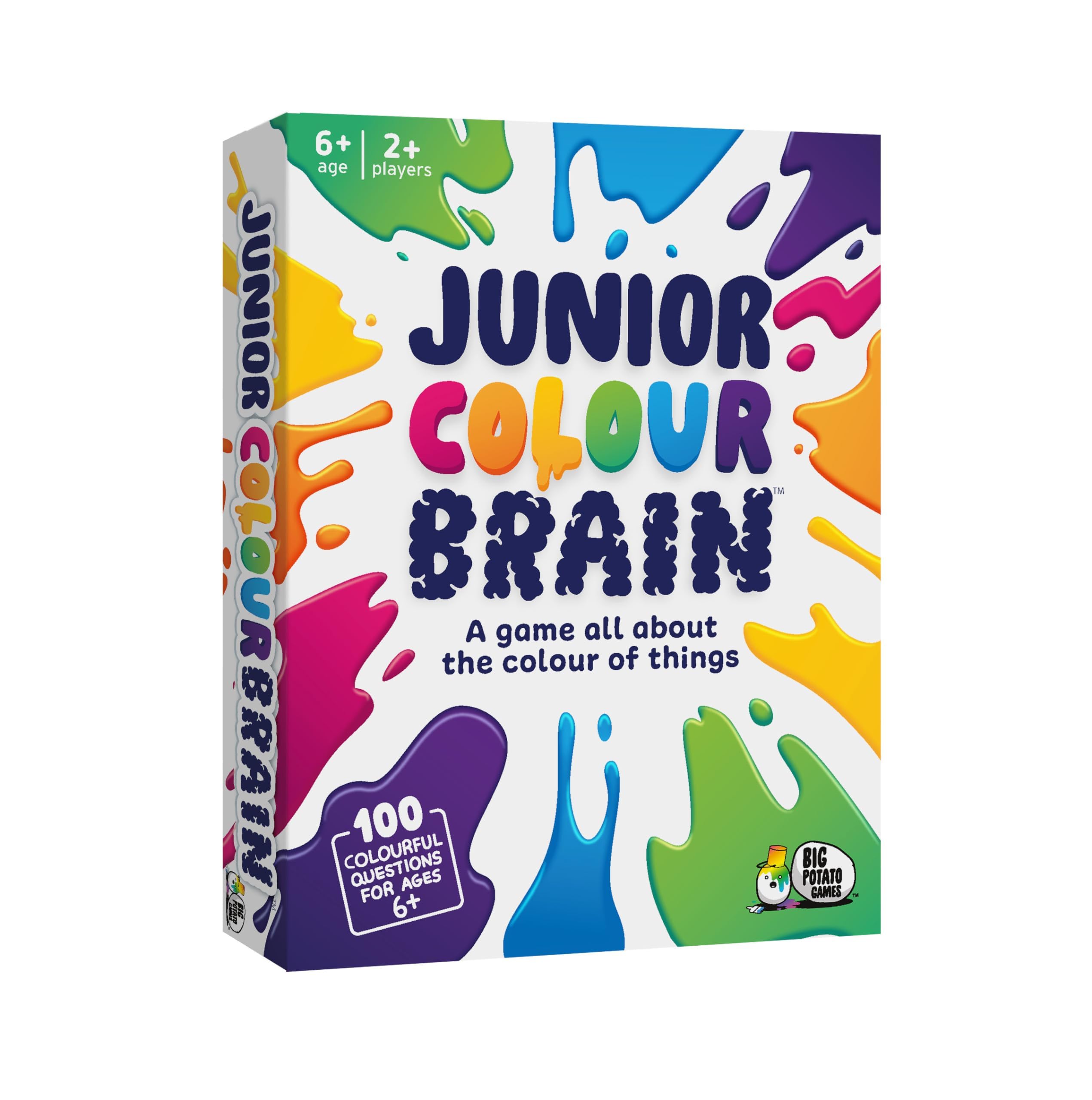 Junior Colourbrain Card Game – Fun Family Colour Quiz Game for Kids & Adults | Easy Party Card Game for Families | Smaller Box Edition — image 1