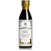 Giusti Balsamic Glaze Based on Thick Balsamic Vinegar of Modena – Italian Gourmet La Crema Reduction, Smooth & Velvety Drizzl
