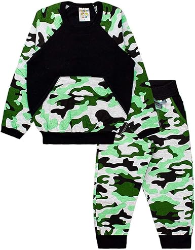moletom camuflado infantil