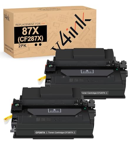 Amazon.com: HNEJA CF287X 87X Black Toner Cartridge High Yield