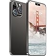14PROMA X Smartphone Unlocked Cell Phone, Battery 6800mAh 6.82" HD Screen Unlocked Phones, 12+512GB Android 14 with 128GB Memory Card, Dual SIM/Fingerprint Lock/Face ID/GPS (Black, 12+512)