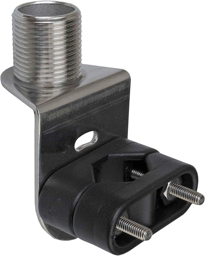 Five Oceans VHF Antenna Rail Mount, Stainless Steel, 7/8