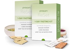 Prolon 2-Day Reset Fasting Kit | Fast with Food | Supports Healthy Aging & Weight Management | Low-Calorie, Plant-Based Meals & Snacks | Developed to Not Break Your Fast (2-Day Kit)
