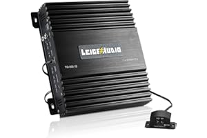 LEIGESAUDIO 500 Watts MonoBlock Amplifier, Class D, 1 Ohm Stable Subwoofer Amplifiers for Car Audio Speakers