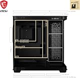 MSI MEG MAESTRO 700L PZ Mid-Tower Case E-ATX Vertical GPU Bracket USB C 20Gbps view 5