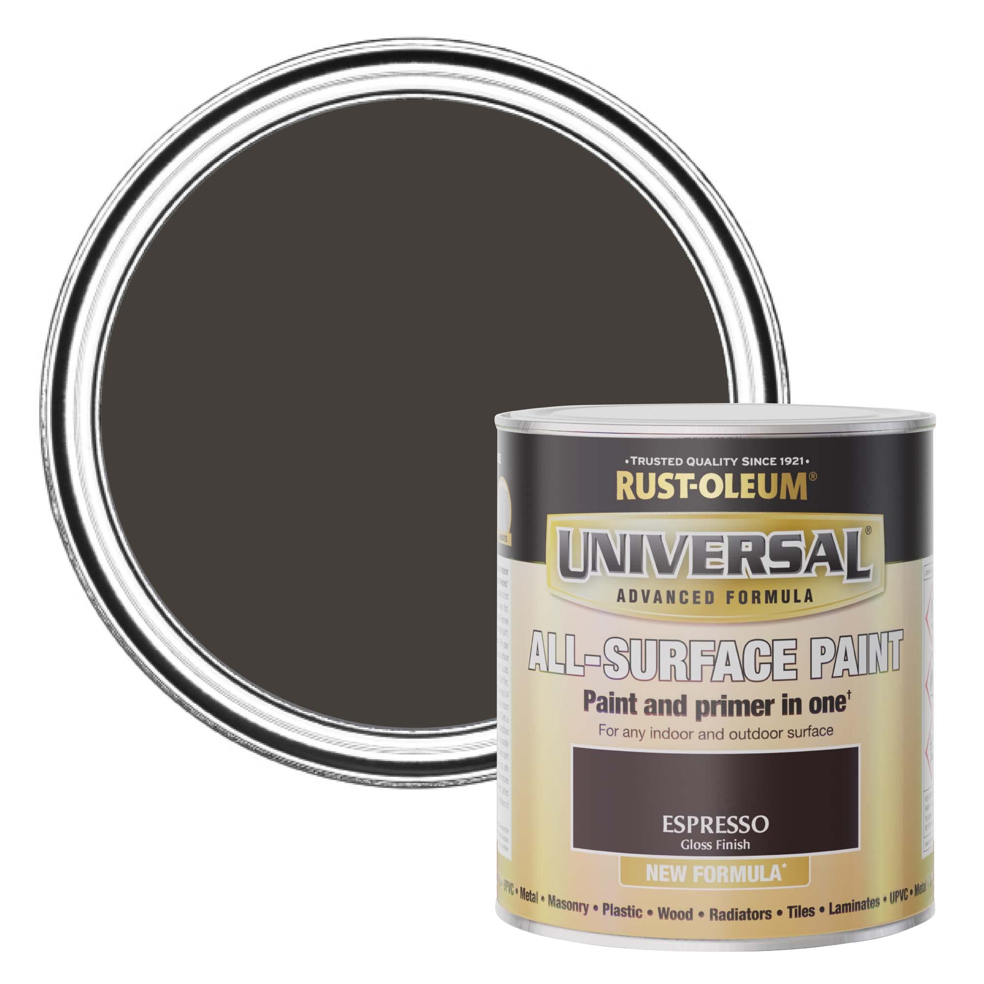 Rust-Oleum Universal Gloss Espresso 750ml (AMZ0113)