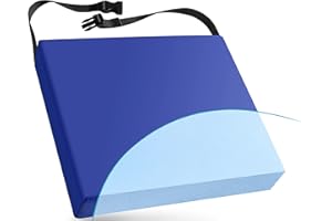 NYOrtho Wheelchair Seat Cushion – Firm - Non-Slip - Water-Resistant Seat Pressure Relief – Ideal - Office Chairs - Car Seats 18" x 16" x 2"