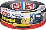 tesa Extra Power Universal Fabric Tape 50 m x 50 mm Black