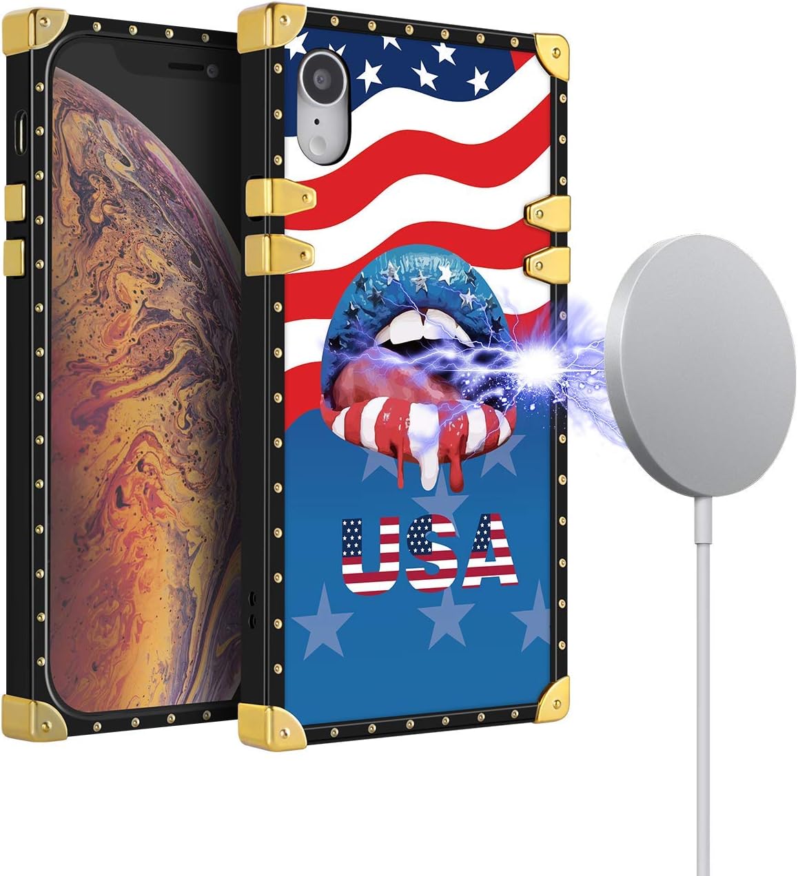 iPhone XR Case Support Magsafe 6.1 inch Built in