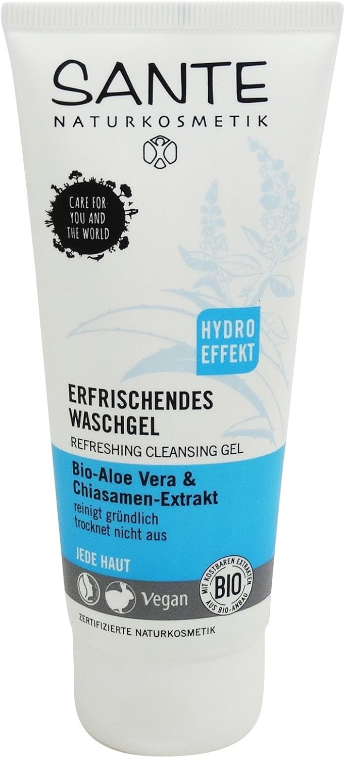 Gel Detergente Viso con Aloe Vera e Semi di Chia: Amazon.es: Belleza