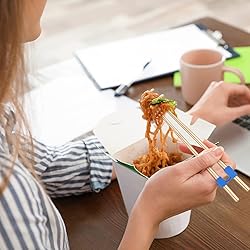 5 Pairs Reusable Chopstick Helpers Non Slippery