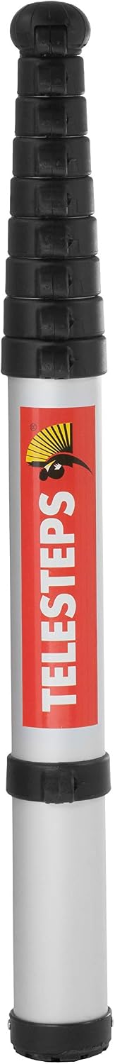 Telesteps Ecoline 3m Telescopic Ladder 20130-501, Silver & Black - Image 4