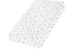 Pack and Play Mattress Topper 38" x 26", Playard Mattress Dual Sided (Firm for Babies) & Soft Foam (for Toddlers), Breathable