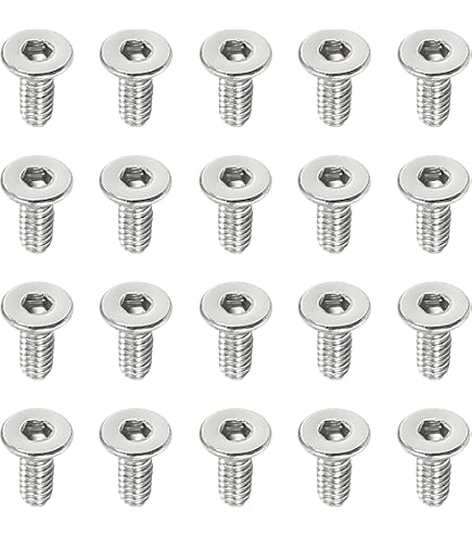 Viti A Testa Piana Torx In Acciaio Inox 304 Nero – Metriche M2, M2.5, M3, M4, M5, M6